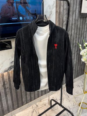 Ami paris Imported Inner Fleece Fabric Very Premium Zipper Jacket.MR203