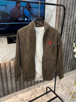 Ami paris Imported Inner Fleece Fabric Very Premium Zipper Jacket.MR203