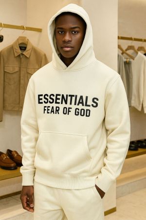 Essential_s Offwhite Imported Hoodie