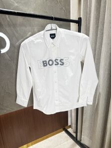  Hugo Bos_s White Premium Oxford cotton Shirt