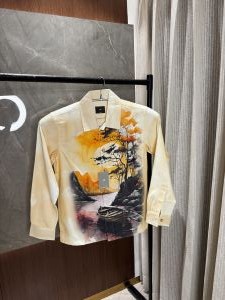 H & M Yellow Premium Soft Cotton shirt