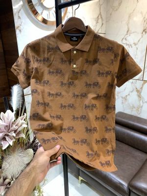 COAC_H PRINTED POLO NECK CC 132