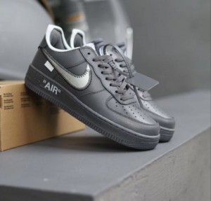 Virgi_l abloh teases  x  air force 1 low ghost grey moma