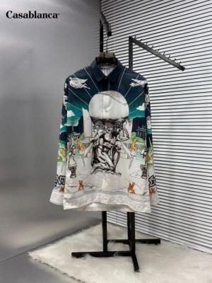 Casablanca C Printed Shirt With Premium Box Packing