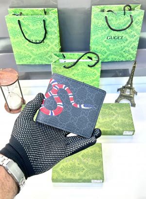 Gucc_i Wallet Black Fa 42