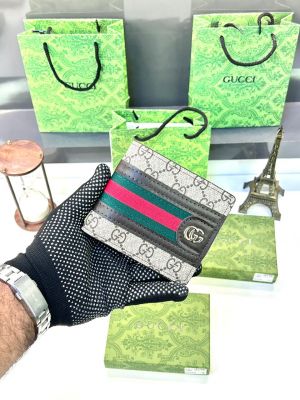 Gucc_i Wallet Brown Fa 43