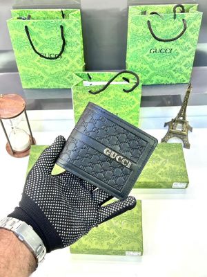 Gucc_i Wallet Black Premium Quality Fa 44 