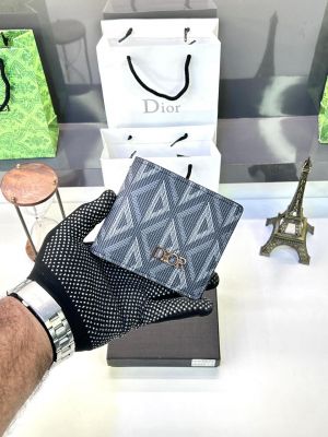 Dio_r Wallet Black Premium Quality Fa 49