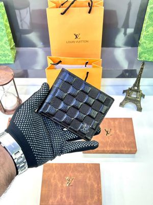 Louis_Vuitton Wallet Black Fa 55