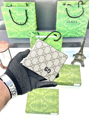 Gucc_i Wallet Brown Black Fa 59