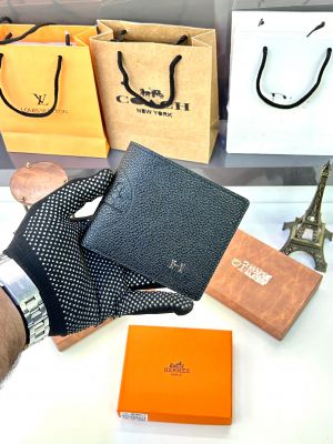 Herme_s Paris Black Wallet Fa 63