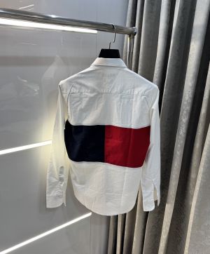 Tommy  Hilfiger White Back Print Premium Shirt