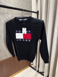 Tommy jeans Black Knitted woolen Sweatshirt