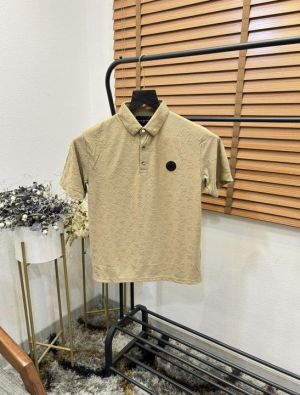 Loui_s Vuitton Monogram Embossed Self Print Imported Polo T-shirt