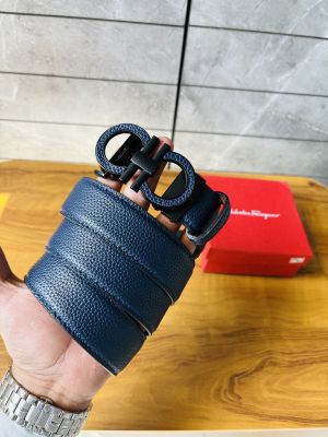 31 SF SALVATORE FERRAGAM_O BLUE PREMIUM QUALITY BELT