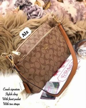 COAC_H SIGNATURE EAST WEST POP-UP CROSSBODY BAG