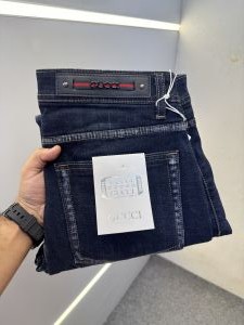 GUCC-I PREMIUM BLUE DENIM JEANS