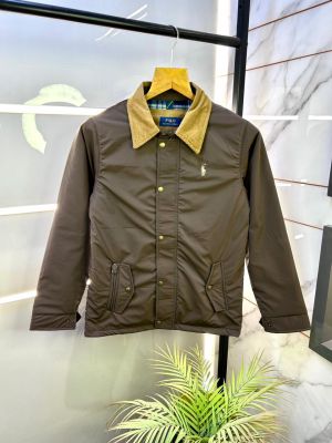 Ralph_Lauren Imported Dark Brown Super Premium Jacket F3168-DBR