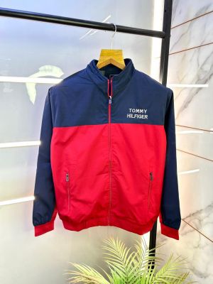 Tommy_Hilfiger Red Imported Back Printed Super Premium Wind Shetter F3153-RE