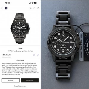 fossi l FS4721 Dail 42mm