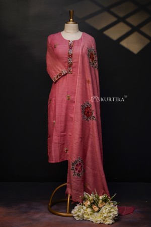 Kurtika 3 piece kurti set KR1003