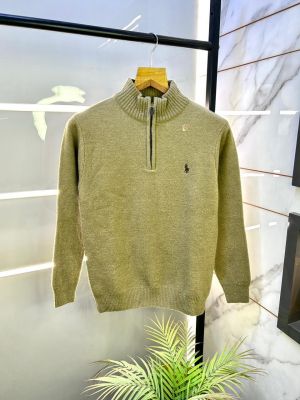 Ralph_Lauren Imported Brown Super Premium Pullover F3162-BR