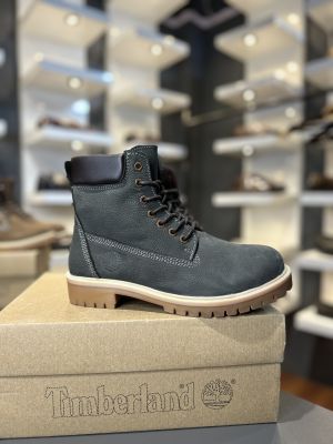 Timberland_Boot Brushed Leather Grey color 
