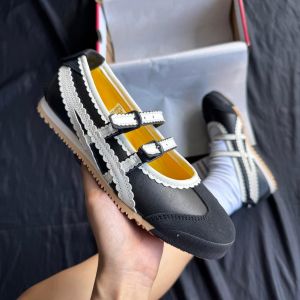 Onitsuka Tiger Mexico 66 Ballerina Black Ivory For Girls