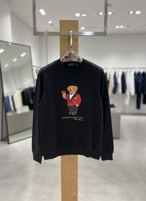 RALPH LAUUREN TRENDING MIDDLE BRAND SWEATSHIRT BLACK