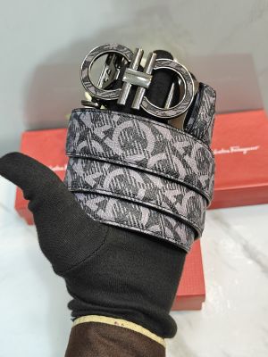 Sf SALVATORE FERRAGAM_O PREMIUM QUALITY IMP AUTO LOCK BELT WITH OG BOX 