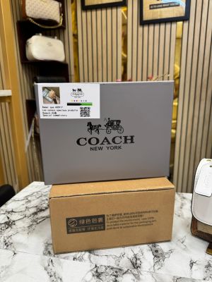 Coac_h Klare Crossbody Bag With Double Og Box And Dust Bag (White)