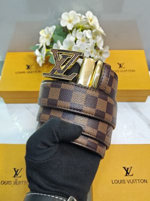 LV LOUIS VUITTO_N PREMIUM QUALITY IMP AUTO LOCK BELT WITH OG BOX