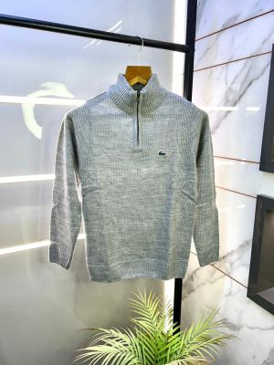 Lacost e Logo Imported Grey Super Premium Pullover F3160-GY