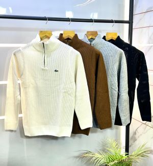 Lacost e Logo Imported Grey Super Premium Pullover F3160-GY