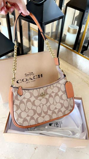 Coach_Teri_Singature_Canvas_Shoulder_Bag_With_Box_Dustbag_SlingBelt_5655