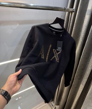 Arman i Exchange Black Classic Logo Premium Sweatshirt 