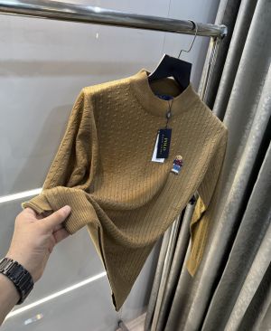 Ralph  Lauren Light Brown Knitted Premium Pull Over