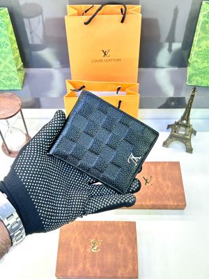 Louis_Vuitton Wallet Black Fa 55