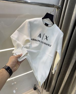 Arman i Exchange White Logo Work Premium Sweatshirt 