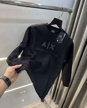 Arman i Exchange Black Logo Work Premium Sweatshirt 