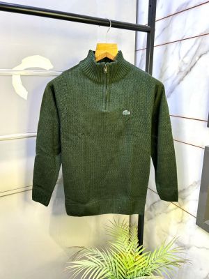 Lacost e Logo Imported Green Super Premium Pullover F3160-GR