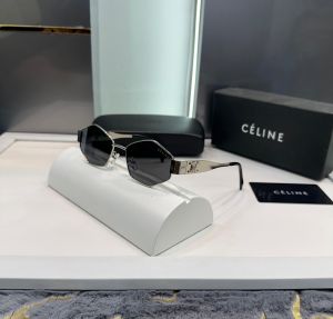 Celine Silver With Black Designer Luxury Shade 598