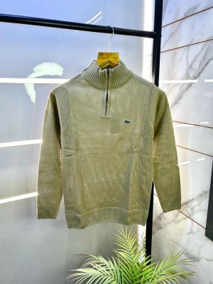 Lacost e Logo Imported Beige Super Premium Pullover F3160-BE