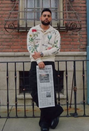 Christian Dio_r Karan Aujla Edition Sweater White 