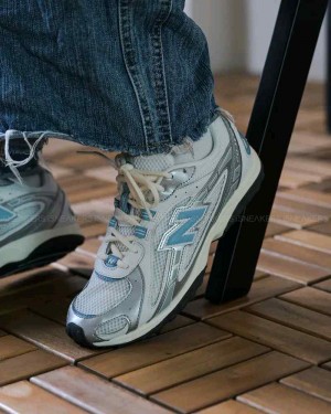 Newbalance 204l Silver Metallic  Still Water