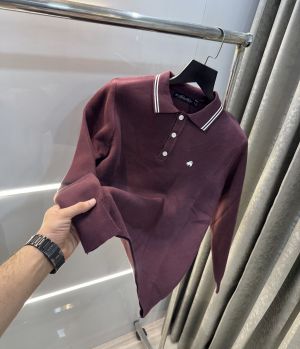 Brooks Brother Wine Premium Knitted Pull Over