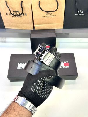 Tomm_y Hilfiger Silver Belt Fa 104