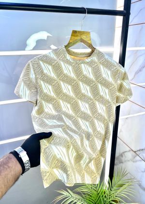 Arman_i Exchange White Round Premium Neck T-shirt F1923-WH