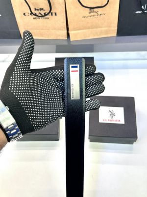 US.Polo Black Silver Belt Fa 110