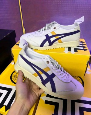 Onitsuka Tiger Mexico 66 White  Purple  Yellow